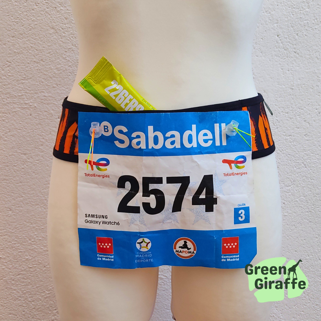 RunPouch Running Belt - Savage | Bold & Fierce for Ultimate Performance - Green Giraffe