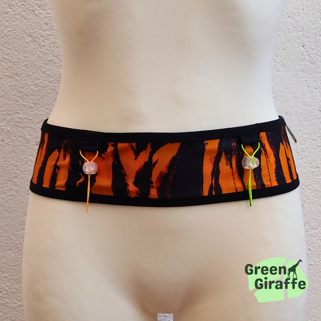 RunPouch Running Belt - Savage | Bold & Fierce for Ultimate Performance - Green Giraffe