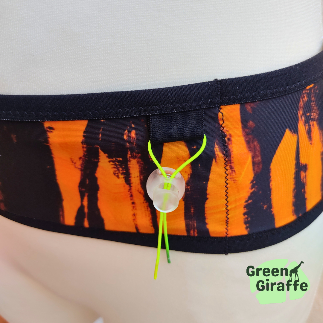 RunPouch Running Belt - Savage | Bold & Fierce for Ultimate Performance - Green Giraffe