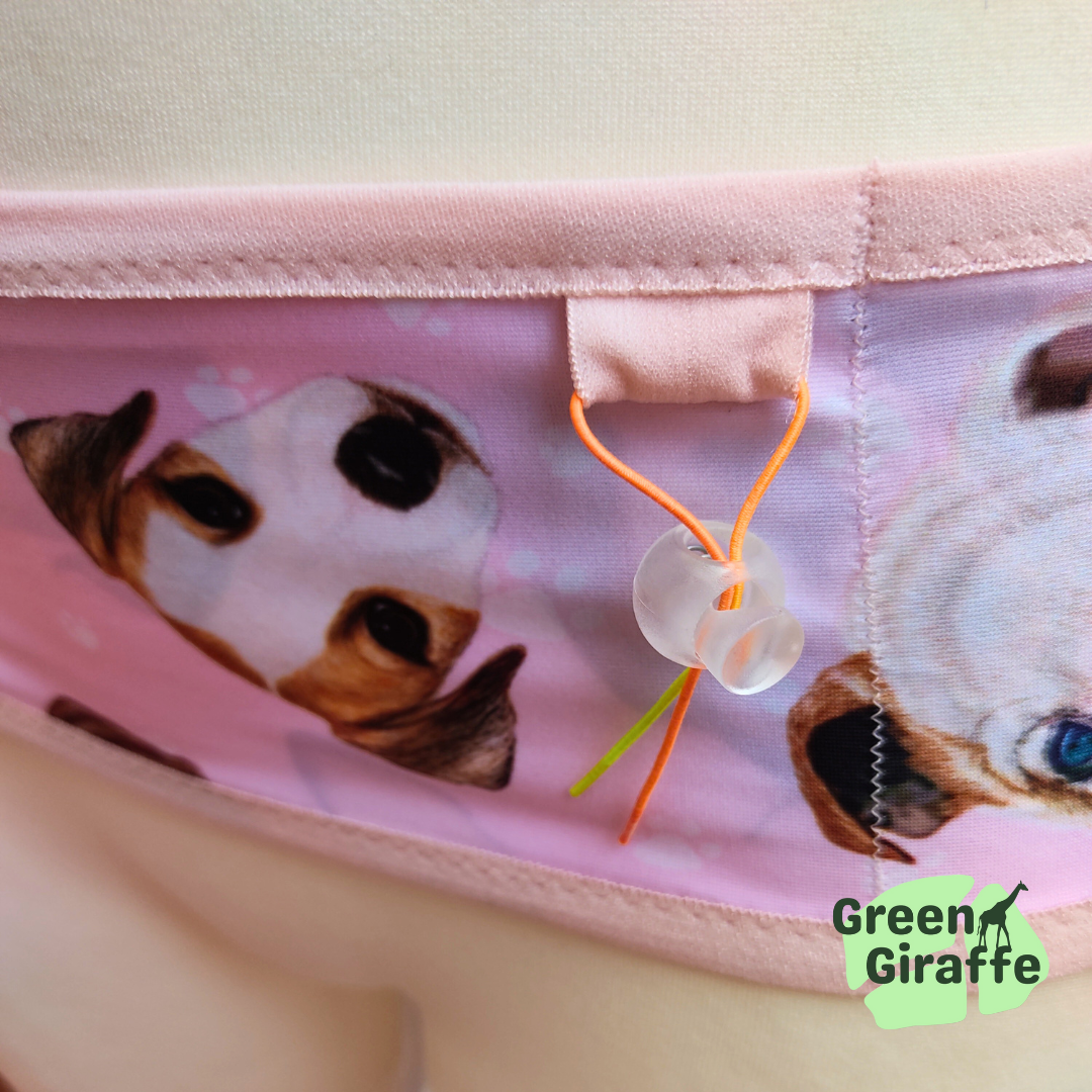 RunPouch Running Belt - Dogs - Green Giraffe