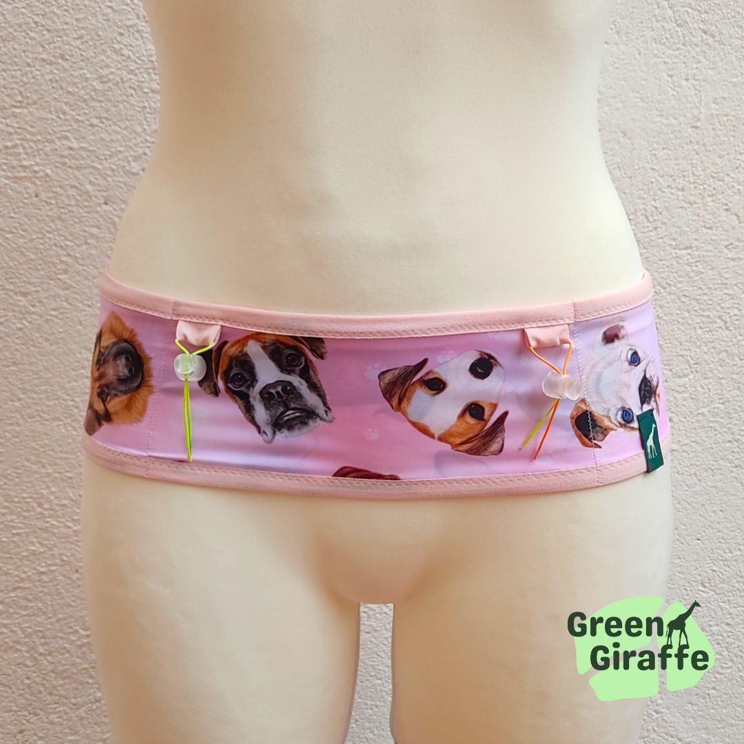 RunPouch Running Belt - Dogs - Green Giraffe