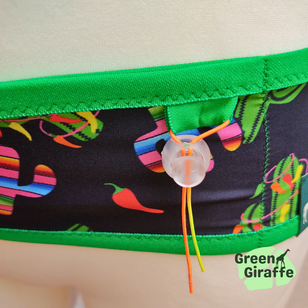 RunPouch Running Belt - Spicy | Bold & Energetic for Active Lifestyles - Green Giraffe