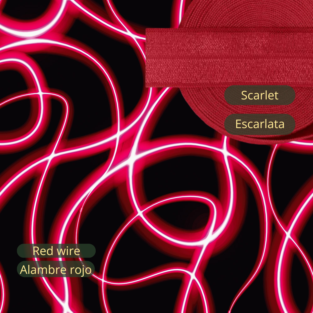 Red Wire Arm Cozies - Eye-Catching and Stylish for Active Wear - Green Giraffe