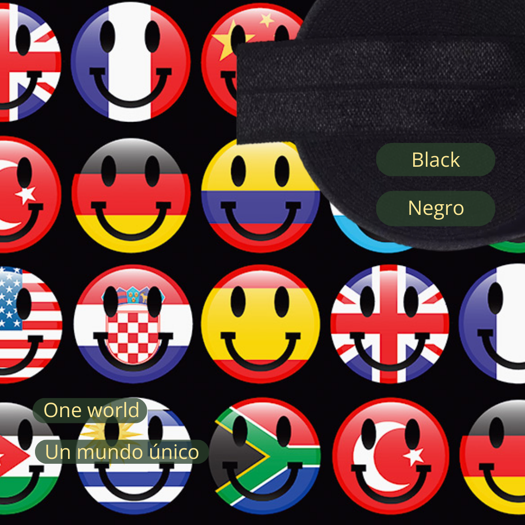 Arm Cozies - One world - Green Giraffe