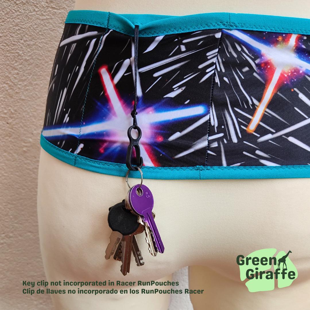 RunPouch Running Belt - Intergalactic - Green Giraffe