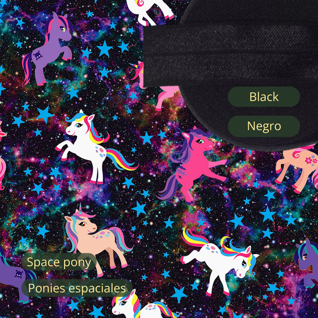 Arm Cozies - Space pony - Green Giraffe