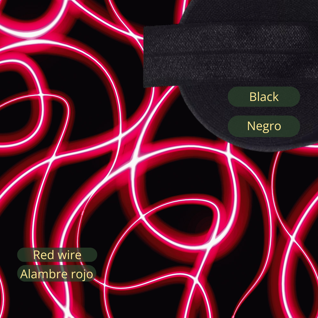 Red Wire Arm Cozies - Eye-Catching and Stylish for Active Wear - Green Giraffe