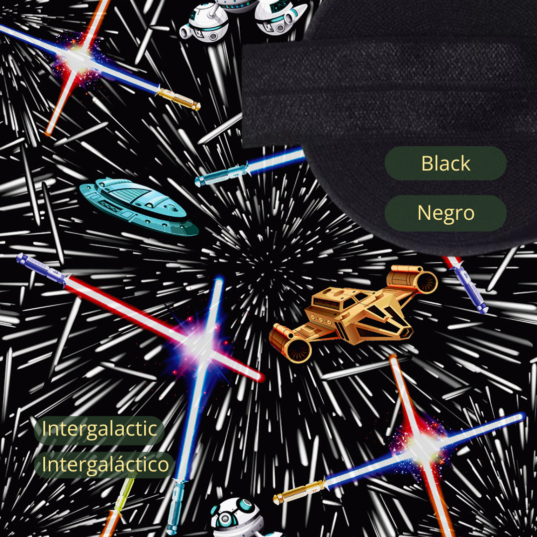 Intergalactic Arm Cozies - Cosmic Design & Durable Comfort - Green Giraffe