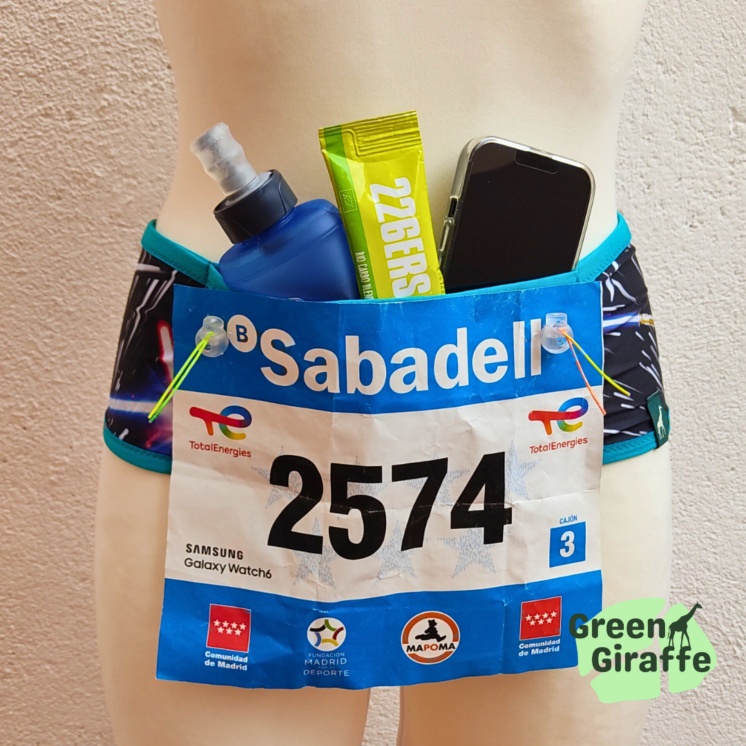 RunPouch Running Belt - Intergalactic - Green Giraffe