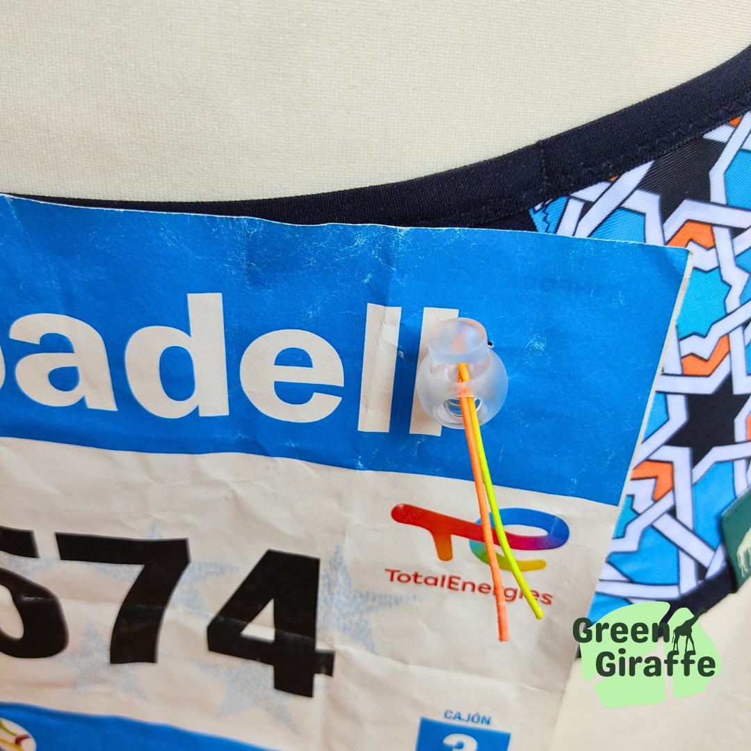 Casablanca: "RunPouch Running Belt - Casablanca, featuring a stylish pattern for secure running storage.