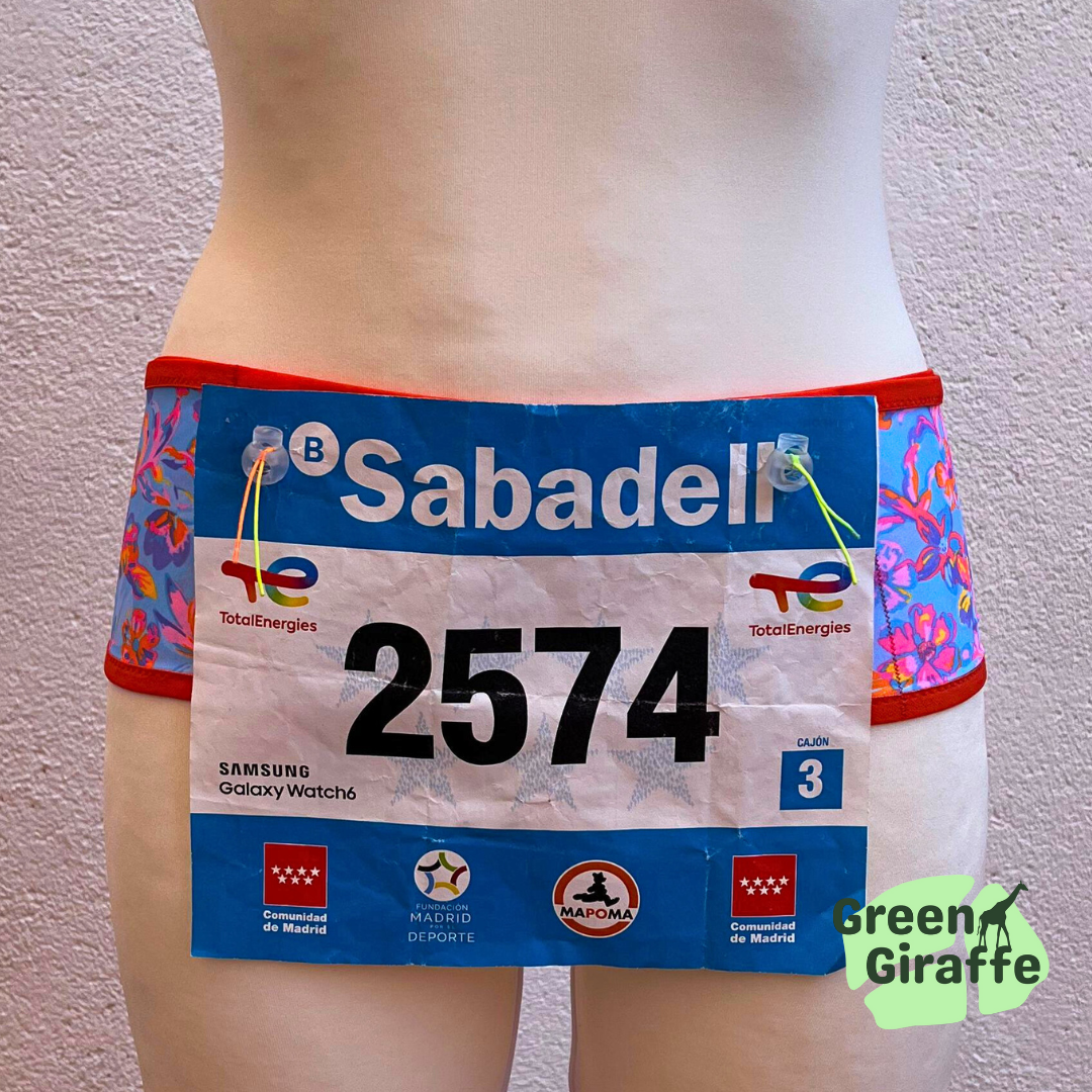 RunPouch Running Belt in Azelea, sleek design with secure storage for active use.