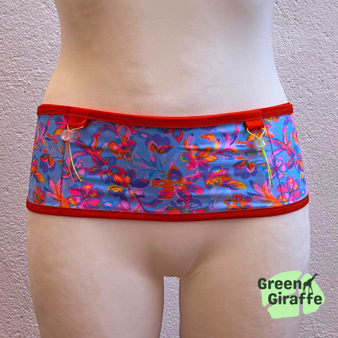 RunPouch Running Belt in Azelea, sleek design with secure storage for active use.