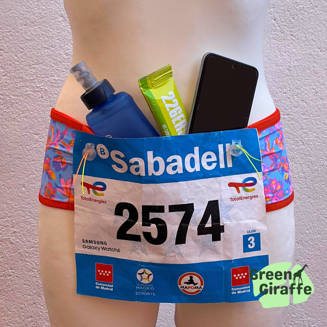 RunPouch Running Belt in Azelea, sleek design with secure storage for active use.