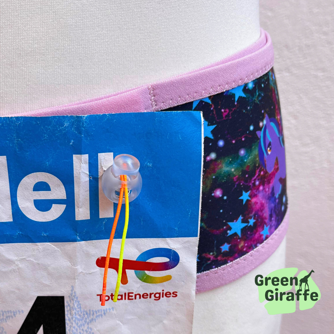 RunPouch Running Belt - Space Pony | Whimsical & Fun for Active Adventures - Green Giraffe