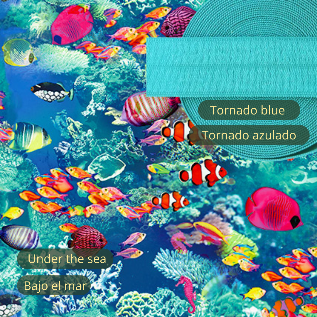 Arm Cozies - Under the sea - Green Giraffe