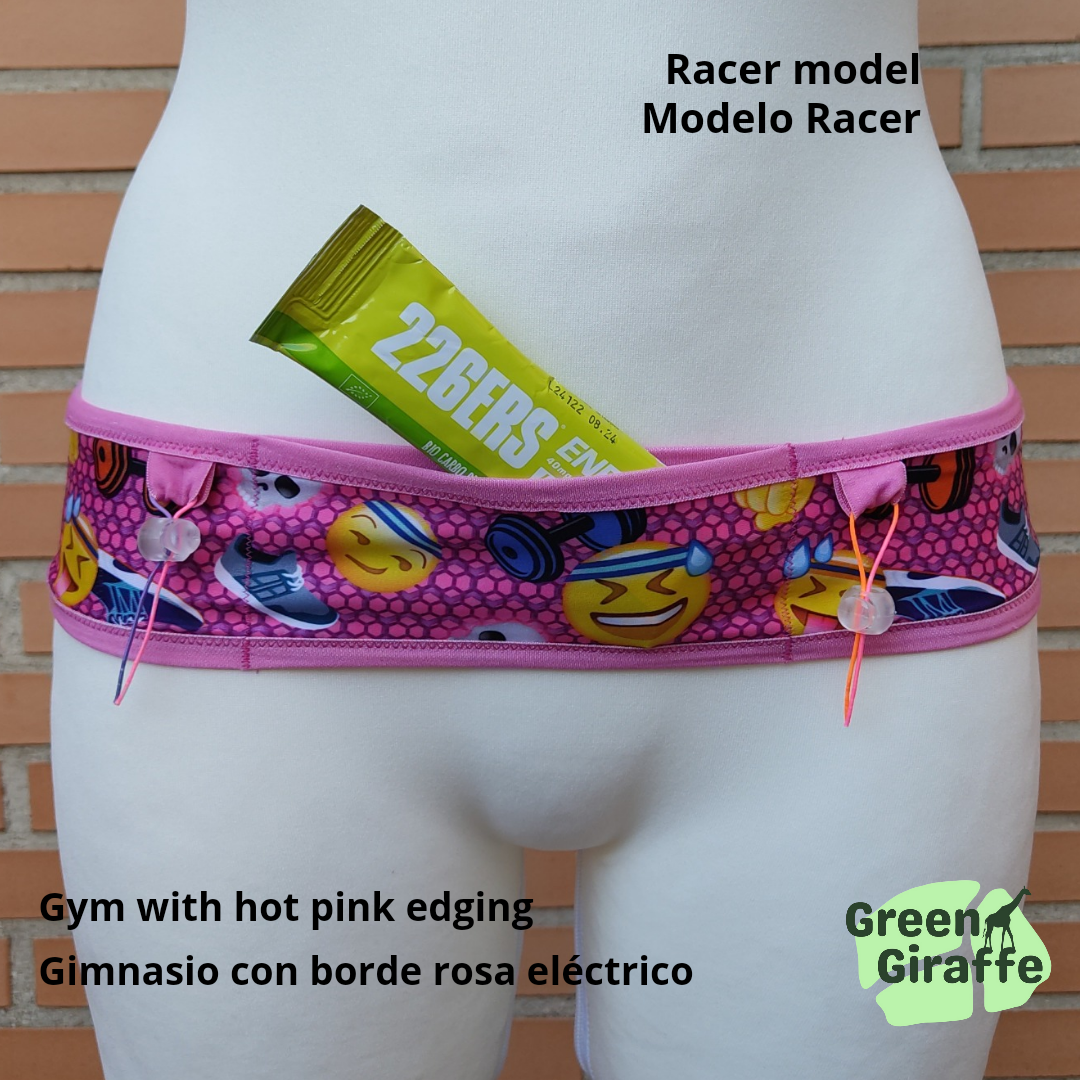 RunPouch Running Belt - Gym - Green Giraffe