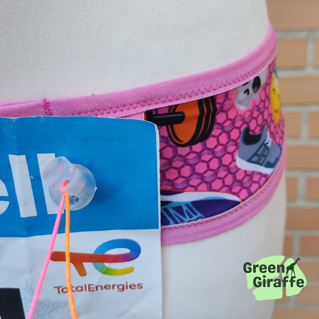 RunPouch Running Belt - Gym - Green Giraffe