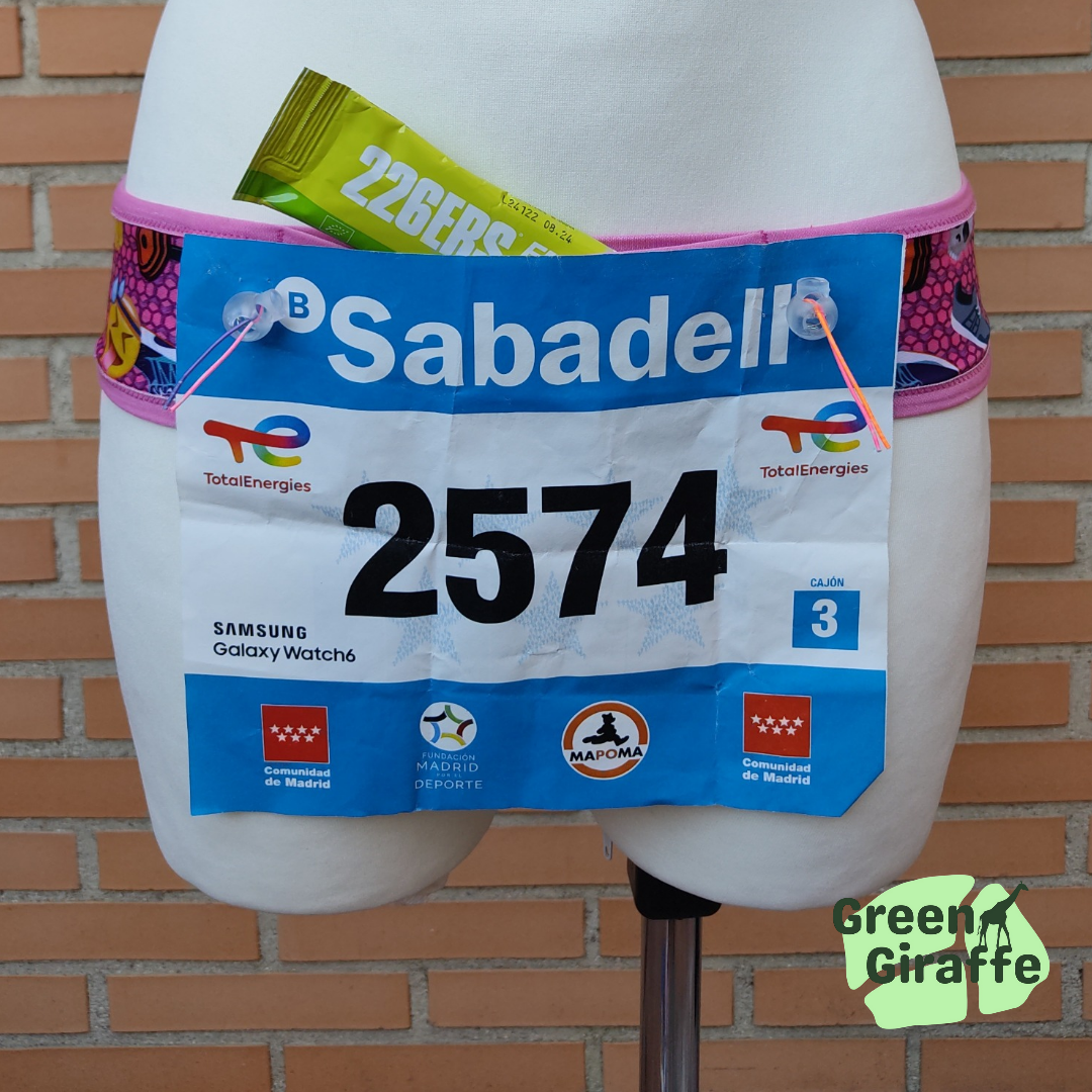 RunPouch Running Belt - Gym - Green Giraffe