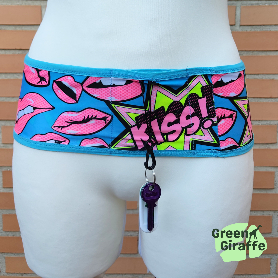 RunPouch Running Belt - OMG - Green Giraffe
