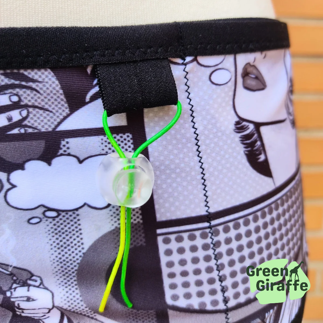 RunPouch Running Belt - Comic - Green Giraffe
