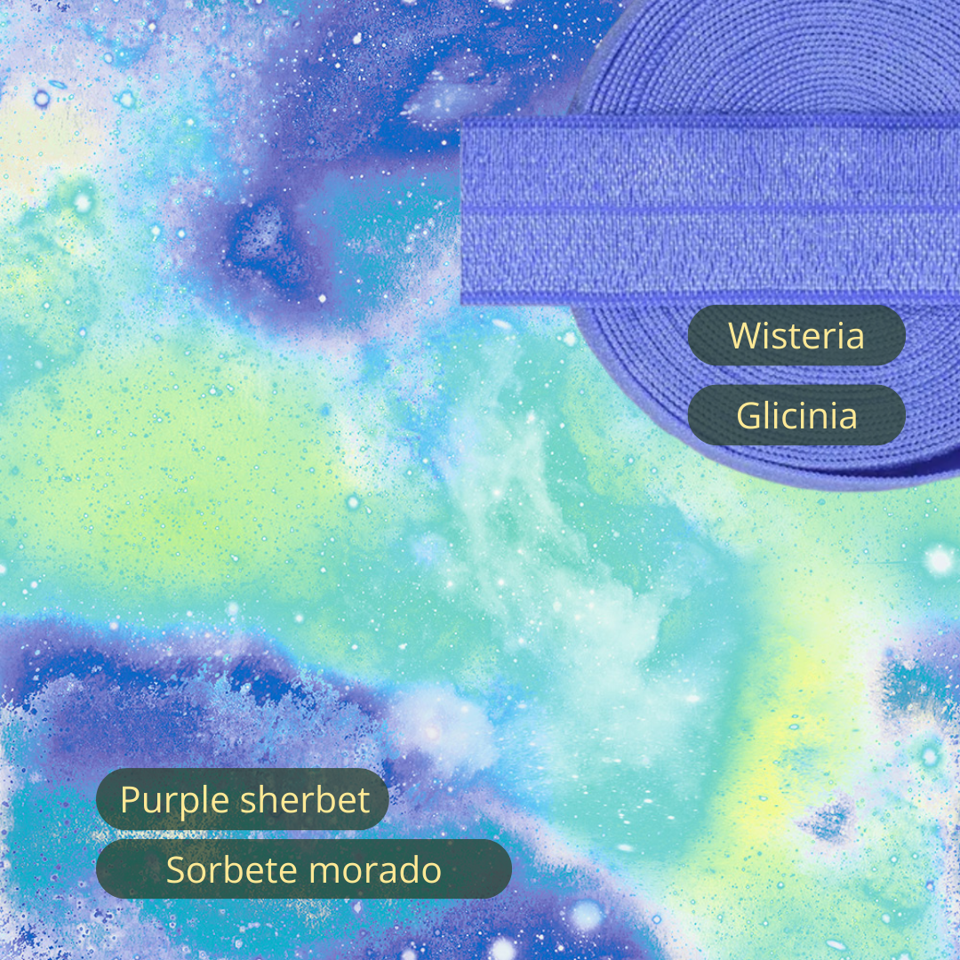 Arm Cozies - Purple sherbet - Green Giraffe