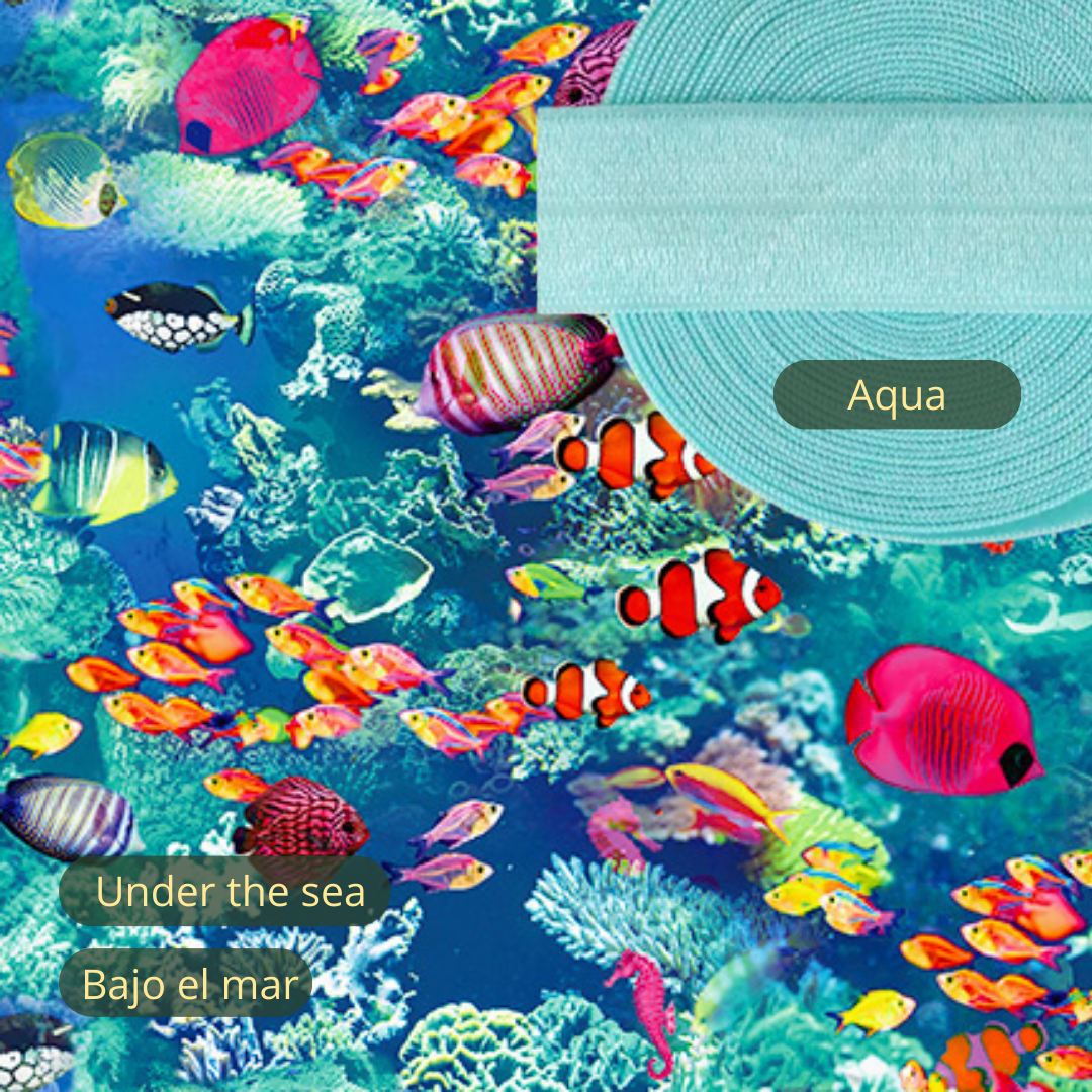 Arm Cozies - Under the sea - Green Giraffe