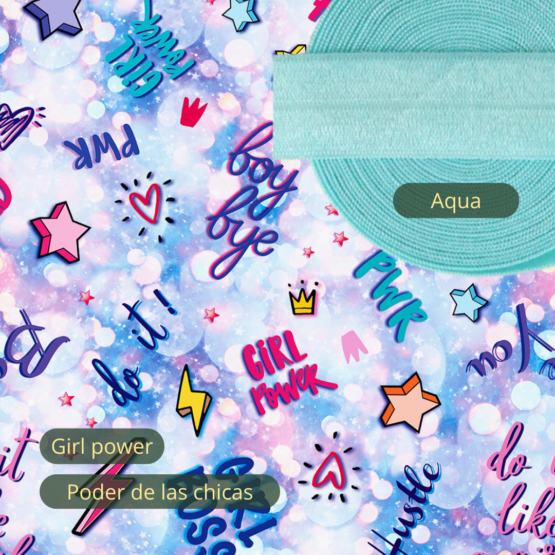 Arm Cozies - Girl power - Green Giraffe