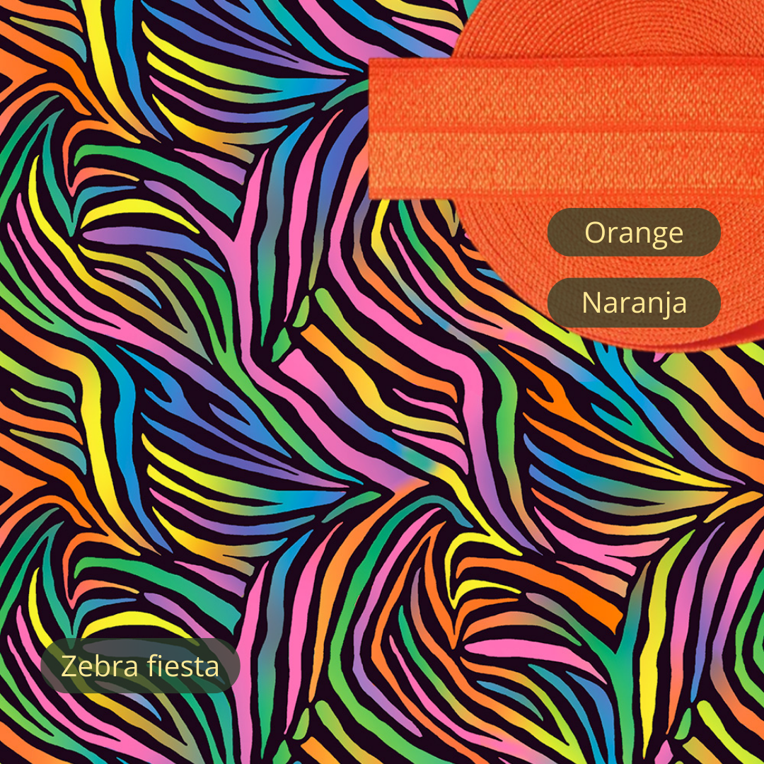 Zebra Fiesta Arm Cozies - Wild and Stylish for Your Active Lifestyle - Green Giraffe