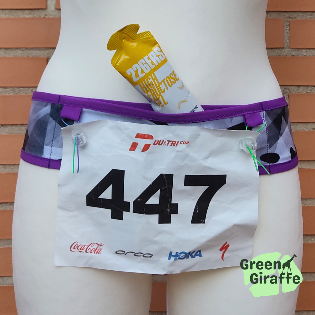 RunPouch Running Belt - Camouflage - Sleek & Practical for Everyday Adventures - Green Giraffe