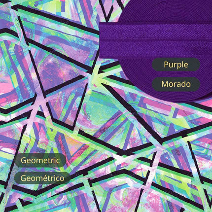 Arm Cozies - Geometric - Green Giraffe