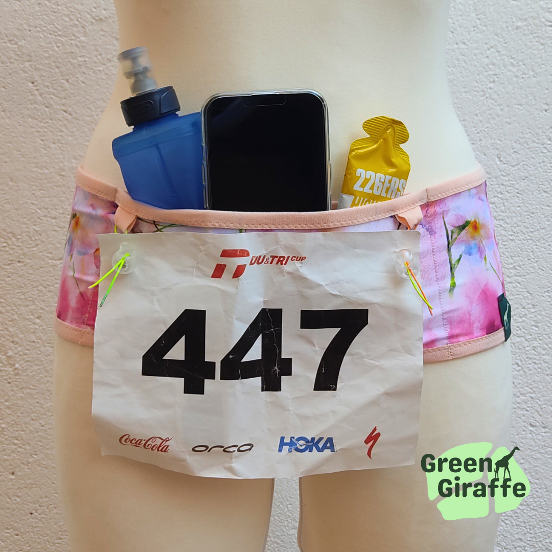 RunPouch Running Belt - Botanic - Green Giraffe