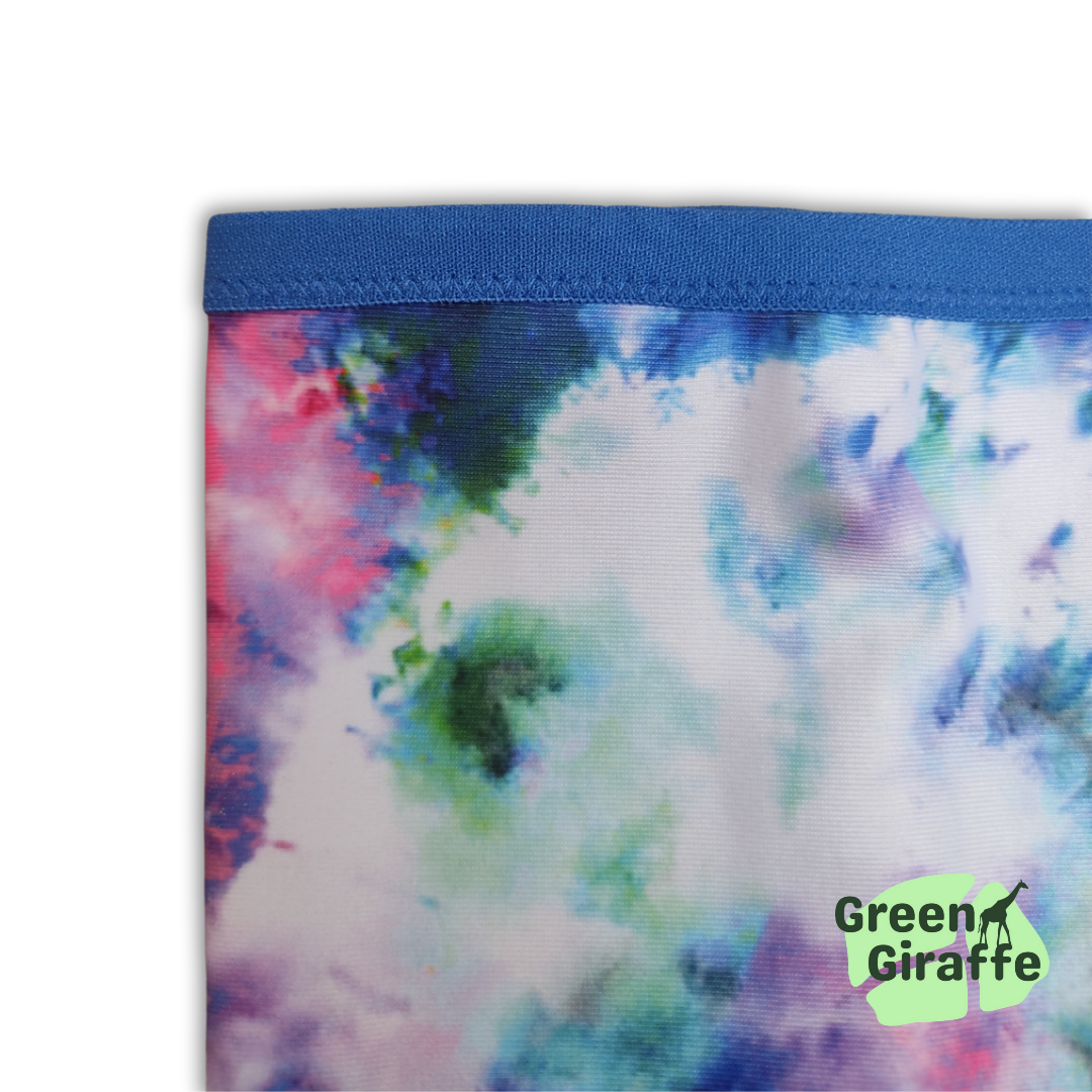 Colour Burst Arm Cozies - Bright and Playful Styles for Active Living - Green Giraffe