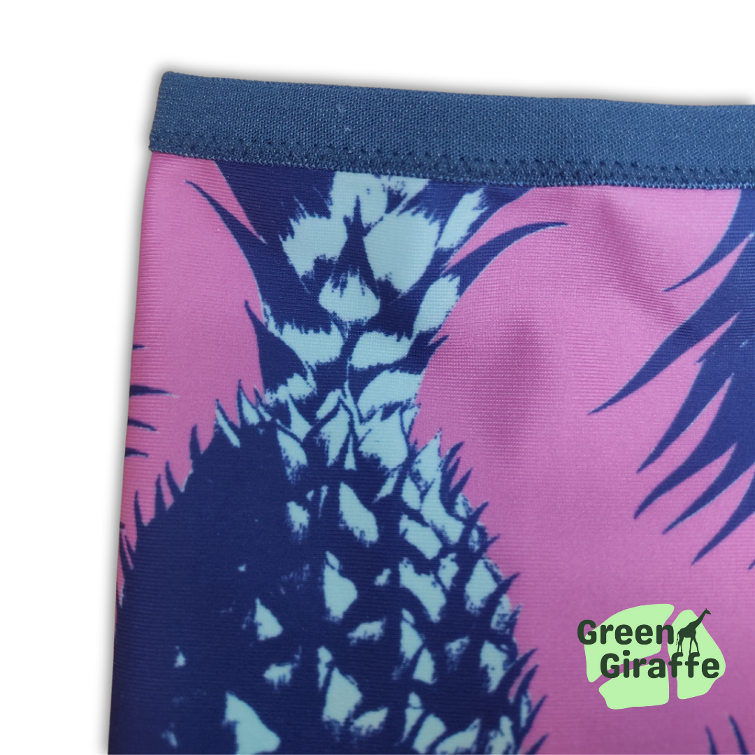 Tropical Pineapple Arm Cozies, vibrant and fun arm sleeves for workouts and casual wear.
