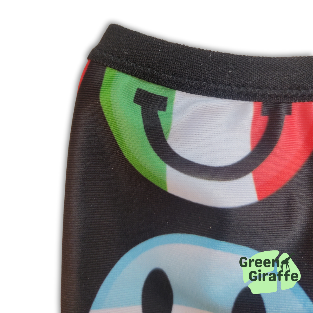 Arm Cozies - One world - Green Giraffe