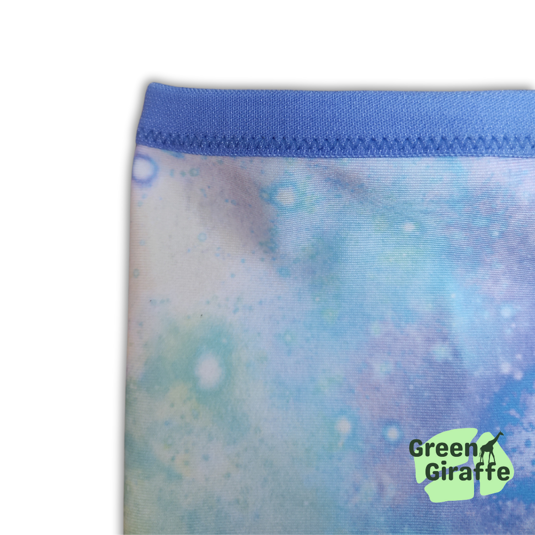 Arm Cozies - Purple sherbet - Green Giraffe