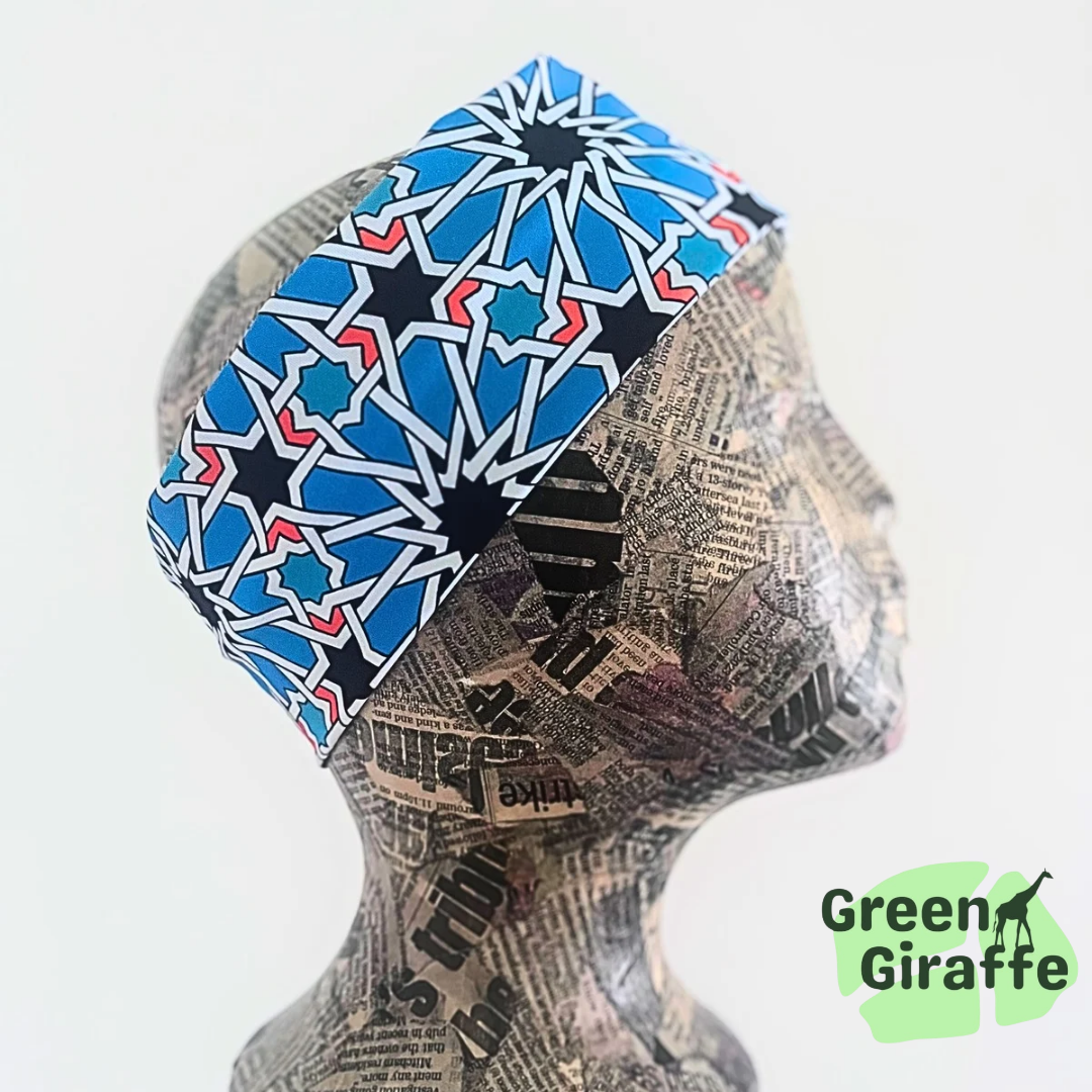 Tubular Headband | Versatile & Multifunctional for Sports - Green Giraffe