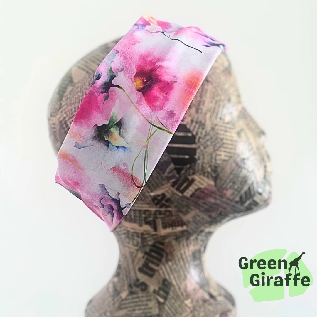 Tubular Headband | Versatile & Multifunctional for Sports - Green Giraffe