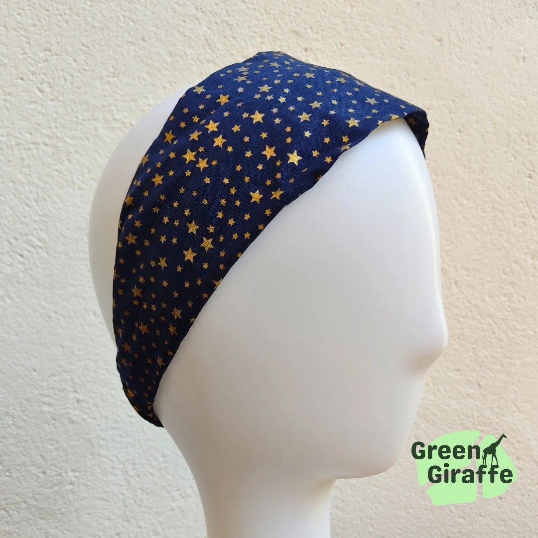 Lounge Headband | Soft & Comfortable - Green Giraffe