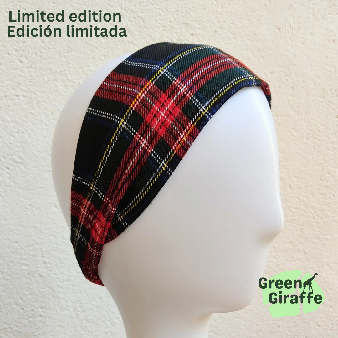 Lounge Headband | Soft & Comfortable - Green Giraffe