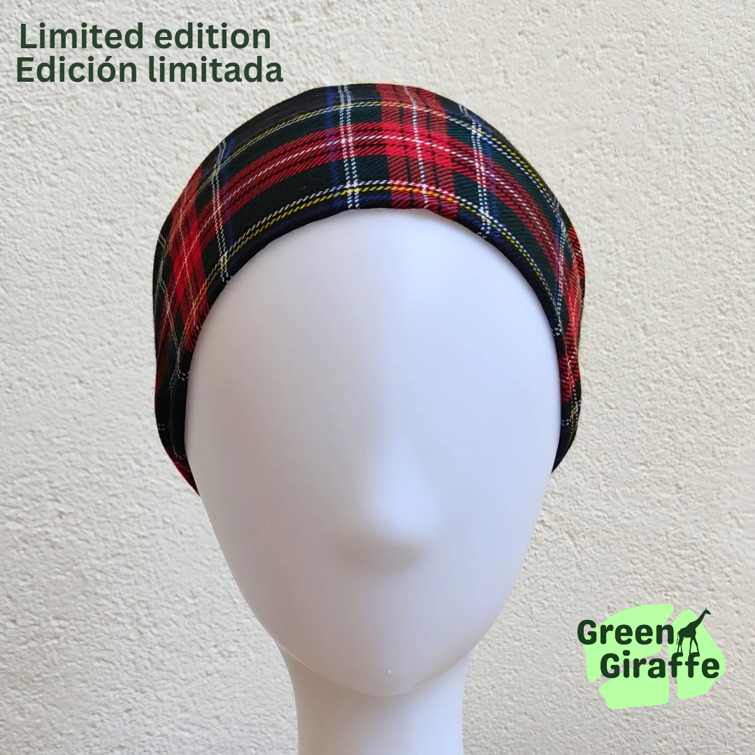 Lounge Headband | Soft & Comfortable - Green Giraffe