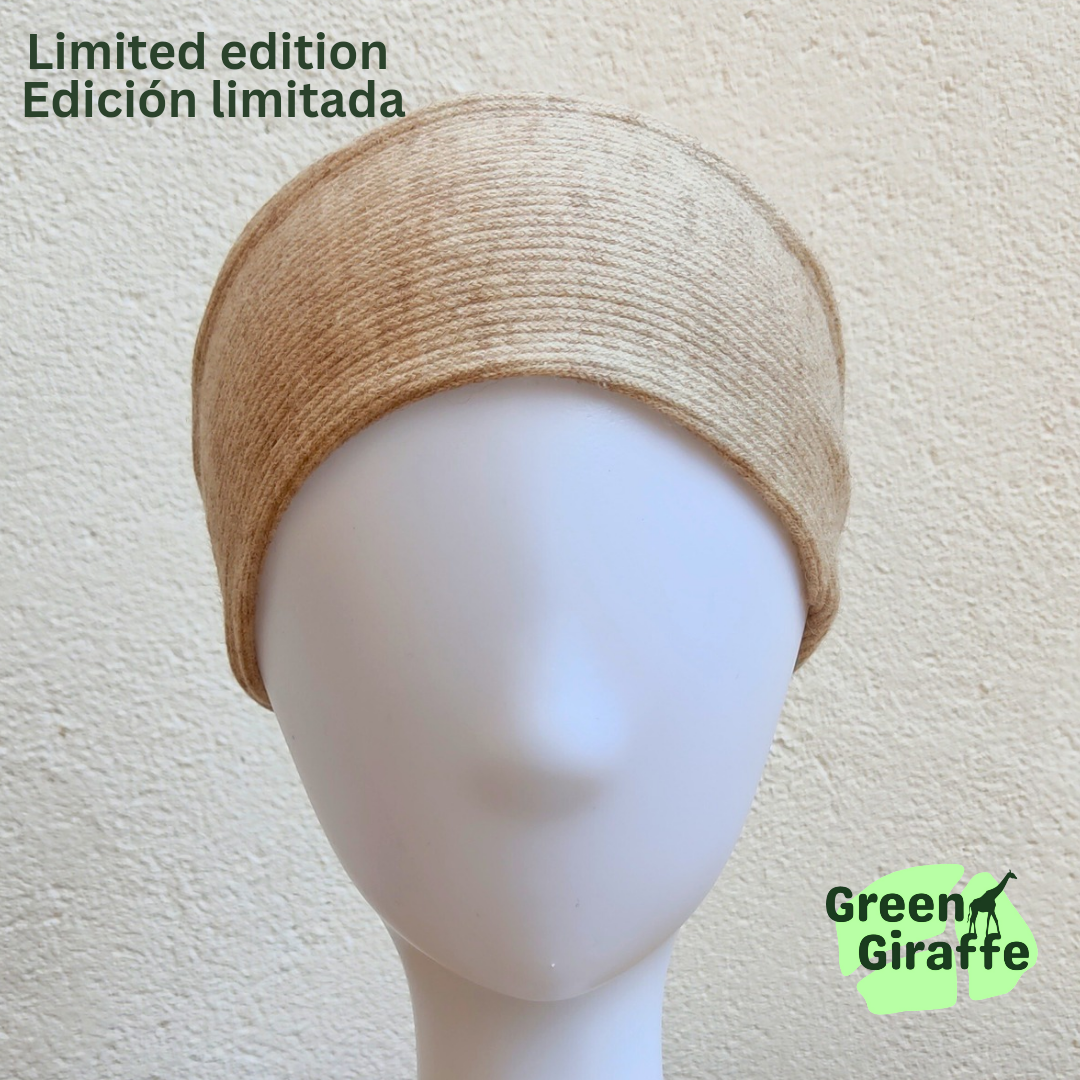 Lounge Headband | Soft & Comfortable - Green Giraffe