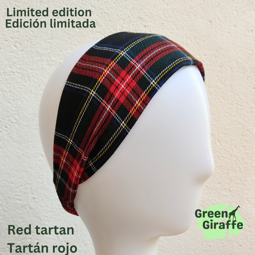 Lounge Headband | Soft & Comfortable - Green Giraffe