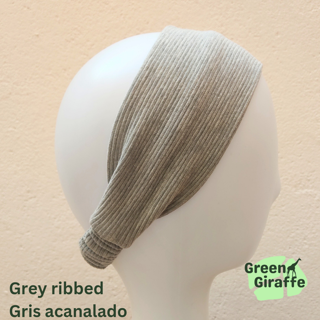 Lounge Headband | Soft & Comfortable - Green Giraffe