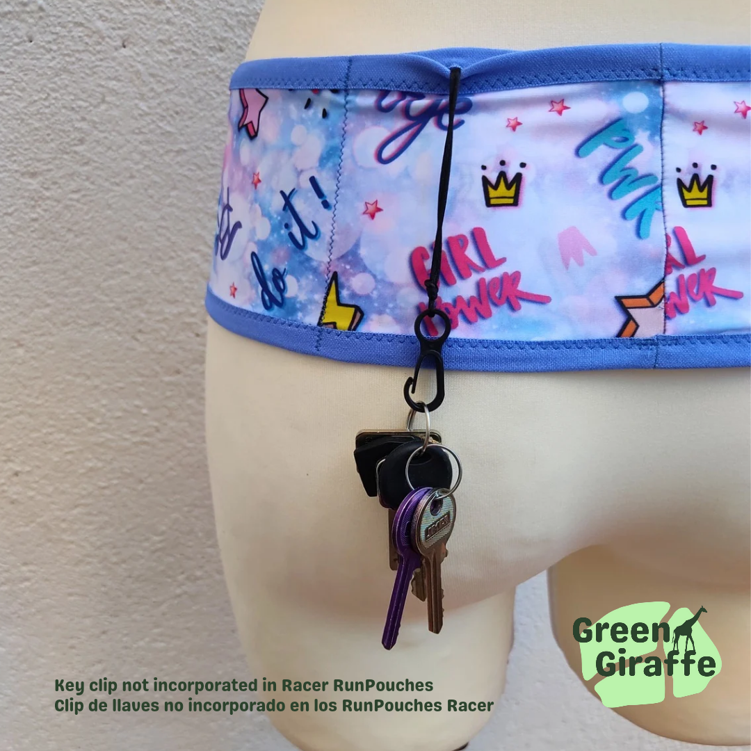 RunPouch Running Belt - Girl Power | Empowering & Stylish for Women - Green Giraffe