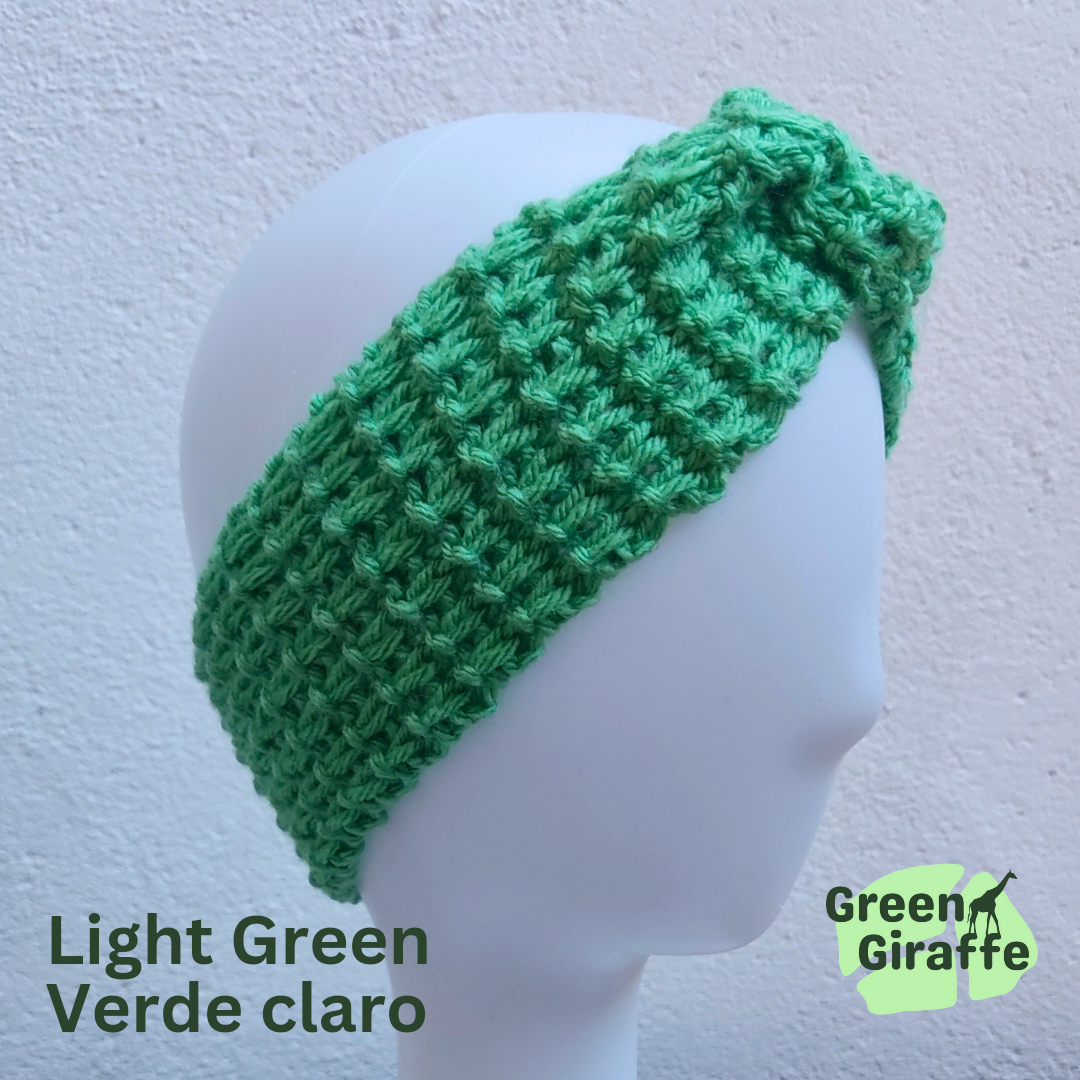 GG Light Headband | Warm & Breathable - Green Giraffe
