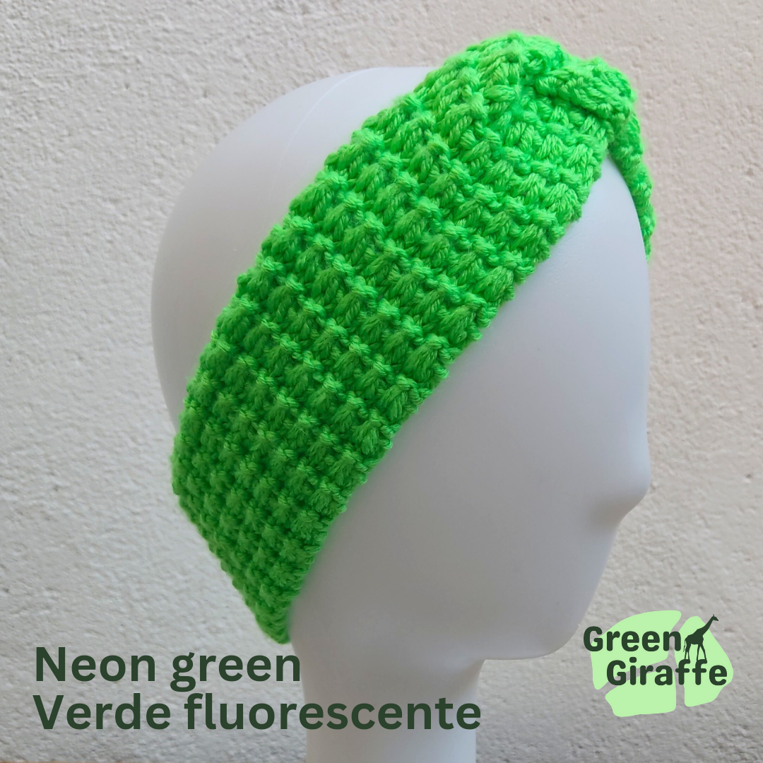 GG Light Headband | Warm & Breathable - Green Giraffe