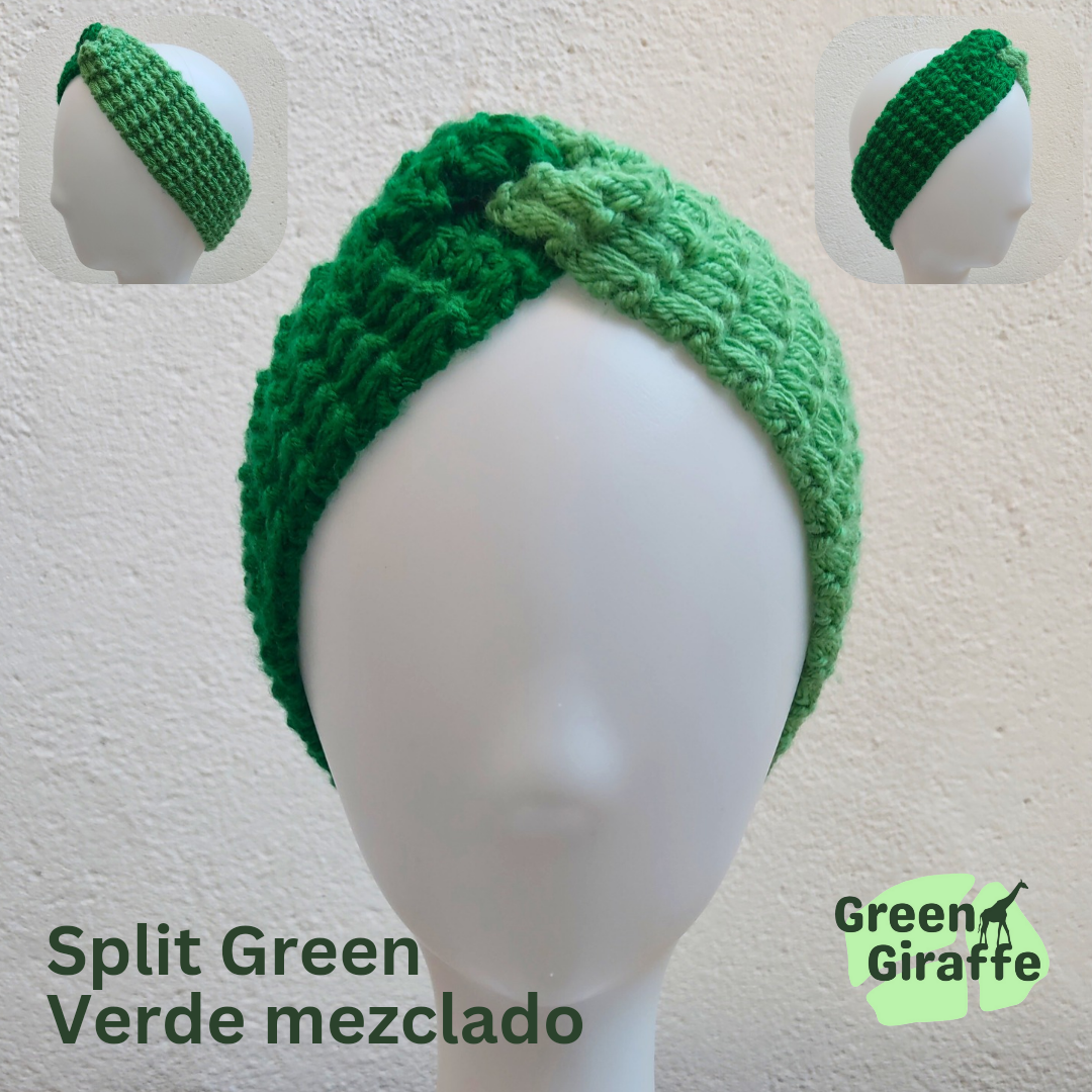 GG Light Headband | Warm & Breathable - Green Giraffe