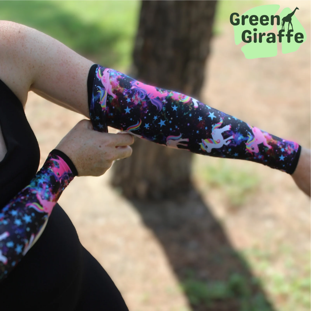 Arm Cozies - Space pony - Green Giraffe