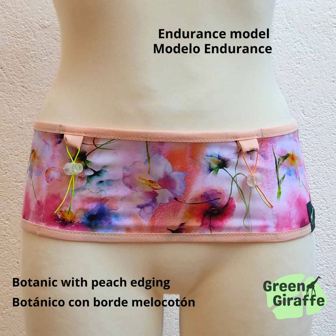 RunPouch Running Belt - Botanic - Green Giraffe