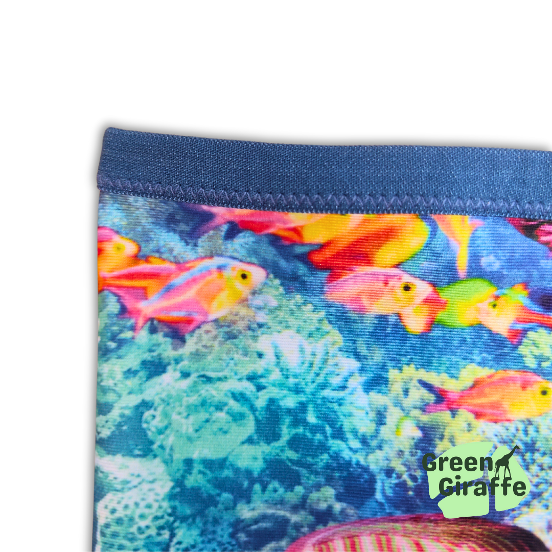 RunPouch Running Belt - Under the Sea | Marine-Inspired for Fitness Enthusiasts - Green Giraffe